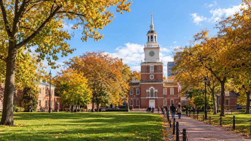 Independence Mall: Freiheitsglocke, Betsy Ross, Christ Church